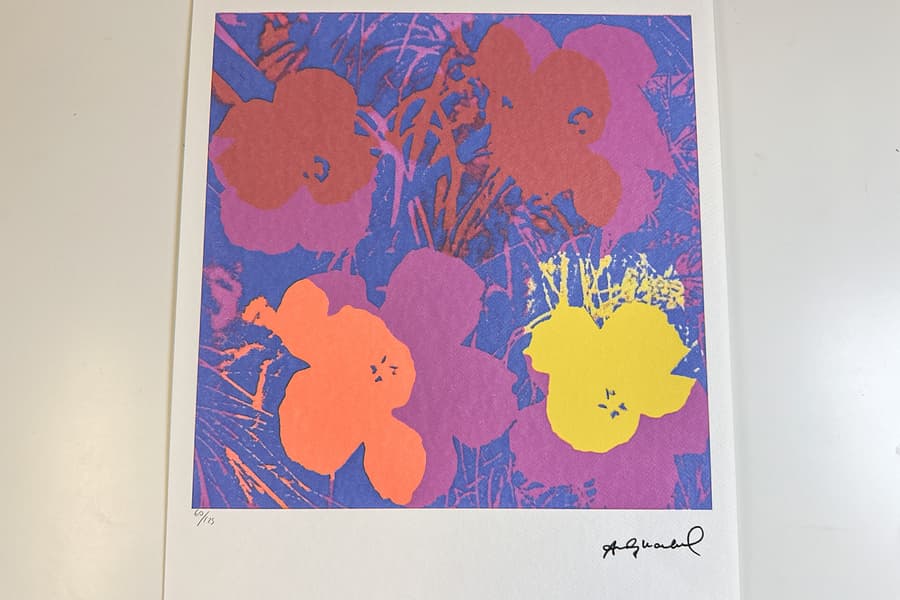 Lithografie nach Andy Warhol, limitiert